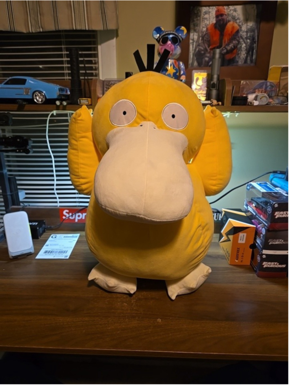Pokémon Life Size Psyduck 24inches Poke Jumbo Plush Pokemon Collectors Rare